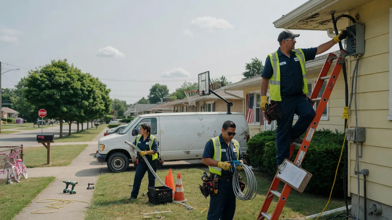 Licensed Electrician in Slovan, PA near me